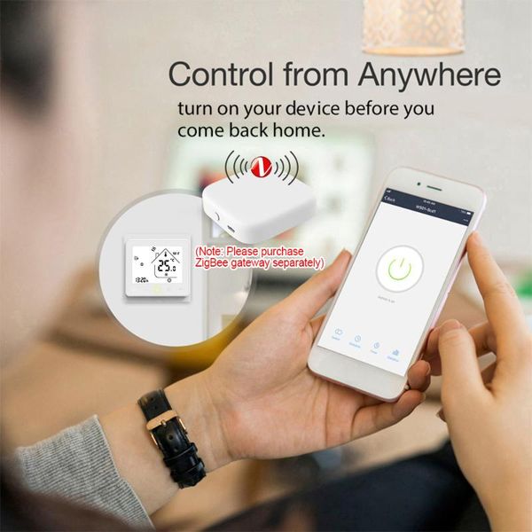 smart home control tuya zigbee3.0 thermostat 5a weekly programmable temperature controller app voice for water boiler gas
smart home control tuya zigbee3.0 thermostat 5a weekly programmable temperature controller app voice for water boiler gas