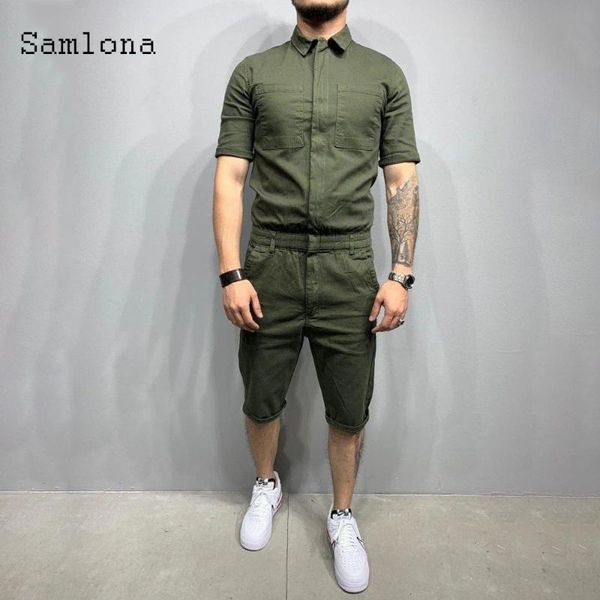 mens shorts casual overalls summer shirt jumpsuit one-piece short garment fashion zipper playsuits men clothings onesie male men's, White;black
mens shorts casual overalls summer shirt jumpsuit one-piece short garment fashion zipper playsuits men clothings onesie male men's, White;black