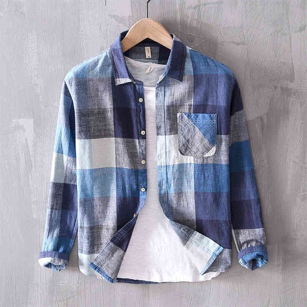men's t-shirts arrival linen plaid long-sleeved loose casual fashion shirt male spring breathable shirts mens camisa chemise azyv, White;black
men's t-shirts arrival linen plaid long-sleeved loose casual fashion shirt male spring breathable shirts mens camisa chemise azyv, White;black