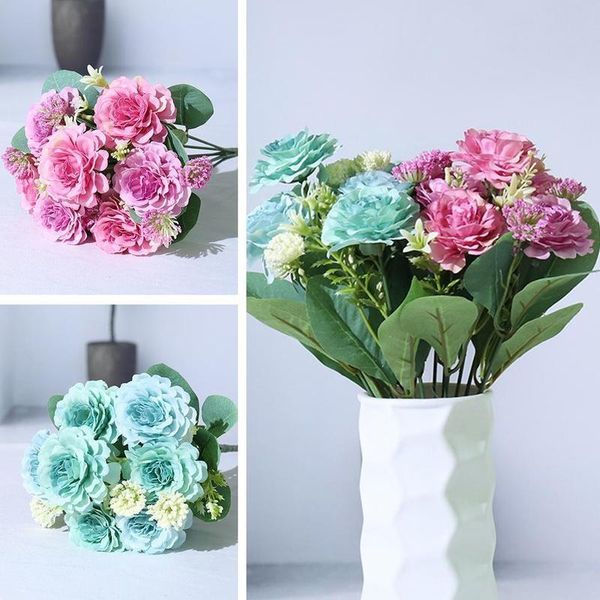simulation peony bouquet artificial flowers silk fake living room table weddings decor decorative & wreaths
simulation peony bouquet artificial flowers silk fake living room table weddings decor decorative & wreaths