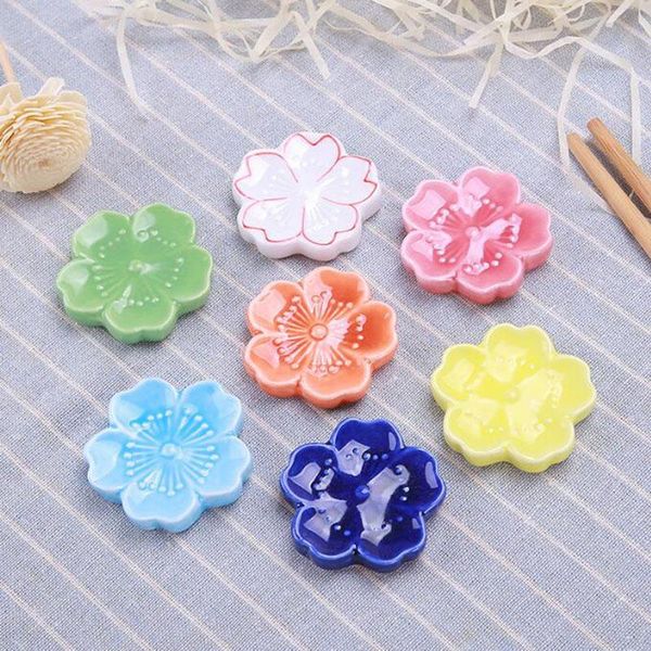 chopsticks 6pcs/set cherry blossoms flower ceramic chopstick stand crafts home decoration kitchen tableware holder rack
chopsticks 6pcs/set cherry blossoms flower ceramic chopstick stand crafts home decoration kitchen tableware holder rack