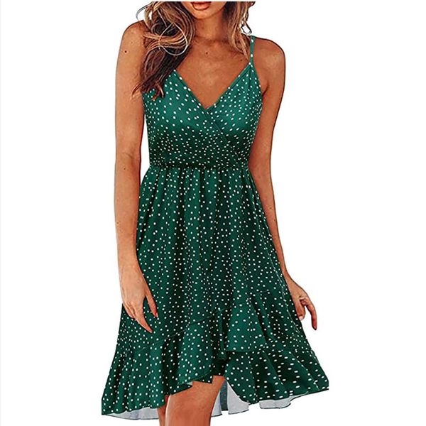 casual dresses 2021 summer clothes for women multicolor v-neck floral print strap ruffle light mini asymmetrical dress vestido de mujer, Black;gray
casual dresses 2021 summer clothes for women multicolor v-neck floral print strap ruffle light mini asymmetrical dress vestido de mujer, Black;gray