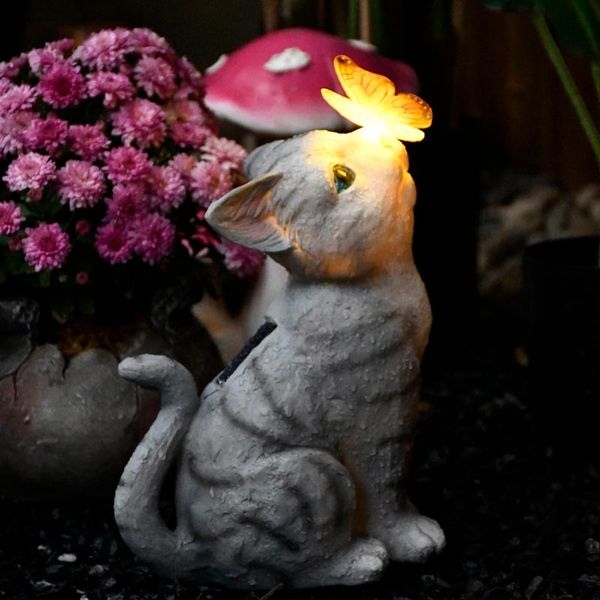 nordic creative resin garden cute cat solar lamp household decoration balcony home decorat ornaments decorative objects & figurines
nordic creative resin garden cute cat solar lamp household decoration balcony home decorat ornaments decorative objects & figurines
