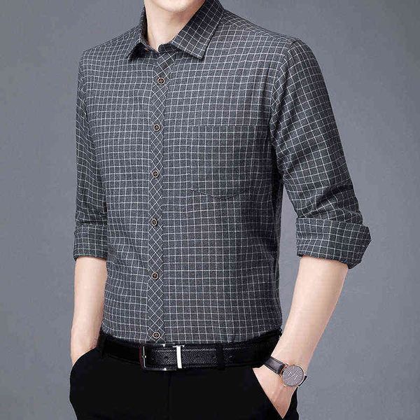groom shirt long sleeved plaid shirt middle-aged men's autumn 2021 busins formal drs profsional no iron shirt trend, Black
groom shirt long sleeved plaid shirt middle-aged men's autumn 2021 busins formal drs profsional no iron shirt trend, Black