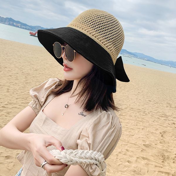 fisherman's hat women's versatile korean fashion summer mesh breathable beach sun hat, Blue;gray
fisherman's hat women's versatile korean fashion summer mesh breathable beach sun hat, Blue;gray