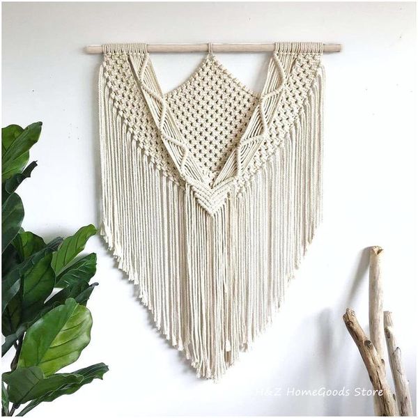 tapestries macrame bobo tapestry wall hanging hand-woven home decoration accessories nordic art tassel for apartment dorm bedroom
tapestries macrame bobo tapestry wall hanging hand-woven home decoration accessories nordic art tassel for apartment dorm bedroom