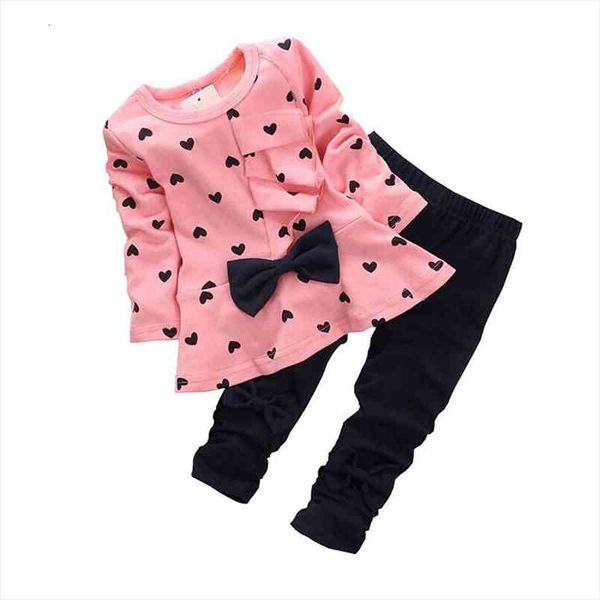 spring and autumn heart print baby girls infant clothing set bow long sleeve t shirt pants toddler children outfits, White
spring and autumn heart print baby girls infant clothing set bow long sleeve t shirt pants toddler children outfits, White