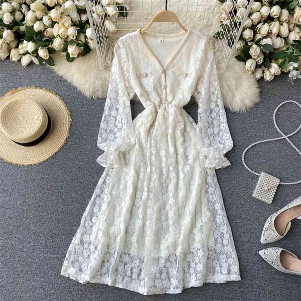spring fashion french hollow vestidos female v-neck lace lantern sleeves waist a-line midi dress gk130 210507, Black;gray
spring fashion french hollow vestidos female v-neck lace lantern sleeves waist a-line midi dress gk130 210507, Black;gray