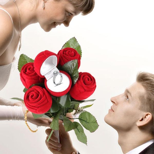 gift wrap 1pc red rose ring box fashion earrings jewelry boxes romantic proposal engagement wedding surprise #11030
gift wrap 1pc red rose ring box fashion earrings jewelry boxes romantic proposal engagement wedding surprise #11030