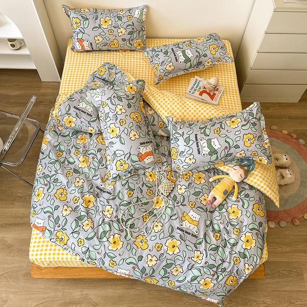 bedding sets duvet cover set 3/4 pieces flower pattern gray and yellow bedclothes include bedsheet pillowcase comforter oceania
bedding sets duvet cover set 3/4 pieces flower pattern gray and yellow bedclothes include bedsheet pillowcase comforter oceania
