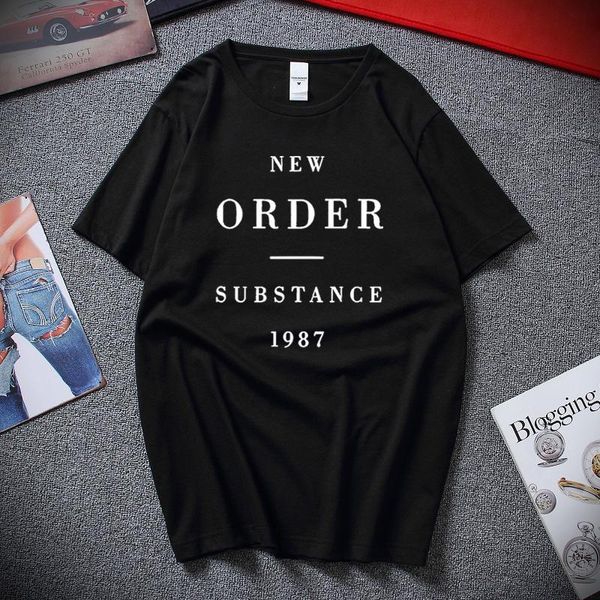 order substance 1987 t shirt 80's synth rock bizarre premium cotton short sleeves camiseta masculina men's t-shirts, White;black
order substance 1987 t shirt 80's synth rock bizarre premium cotton short sleeves camiseta masculina men's t-shirts, White;black