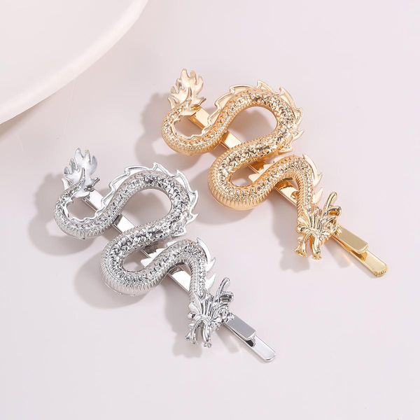 dragon-shaped alloy hair clips set light luxury simple personality creative sideclip fashion trend retro ethnic style hollowed-out one-word, Golden;silver
dragon-shaped alloy hair clips set light luxury simple personality creative sideclip fashion trend retro ethnic style hollowed-out one-word, Golden;silver