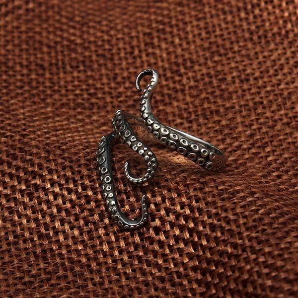 bvjm oc tainle dark work band ring hop punk eight claw earsdark workshop punkeigh steel titanium steel opening ring, Silver
bvjm oc tainle dark work band ring hop punk eight claw earsdark workshop punkeigh steel titanium steel opening ring, Silver