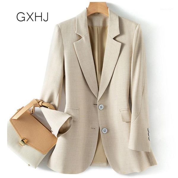 women's suits & blazers women suit 2021 spring and autumn casual cardigan mid-length small jacket elegant blazer lhj220, White;black
women's suits & blazers women suit 2021 spring and autumn casual cardigan mid-length small jacket elegant blazer lhj220, White;black