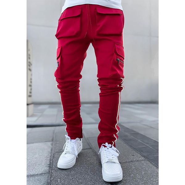 cargo pants men's multiple pockets skinny pencil male jogging stacked sweatpants men hip hop streetwear 90eo, Black
cargo pants men's multiple pockets skinny pencil male jogging stacked sweatpants men hip hop streetwear 90eo, Black