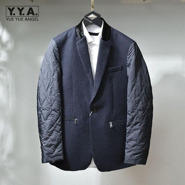 winter thicken brand business blazers mens single button fashion patchwork office suit jacket male long sleeve casual outerwear men's s, White;black
winter thicken brand business blazers mens single button fashion patchwork office suit jacket male long sleeve casual outerwear men's s, White;black