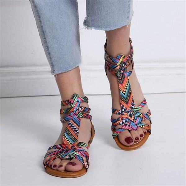 women sandals leopard print summer plus size cross strap flat with shoes woman casual zipper gladiator sandalias mujer 83, Black
women sandals leopard print summer plus size cross strap flat with shoes woman casual zipper gladiator sandalias mujer 83, Black