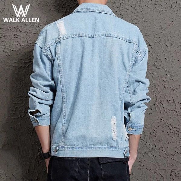 men's suits & blazers men's brim jacket korean hole version of the loosely trend student denim light-colored all-match male ygue, White;black
men's suits & blazers men's brim jacket korean hole version of the loosely trend student denim light-colored all-match male ygue, White;black