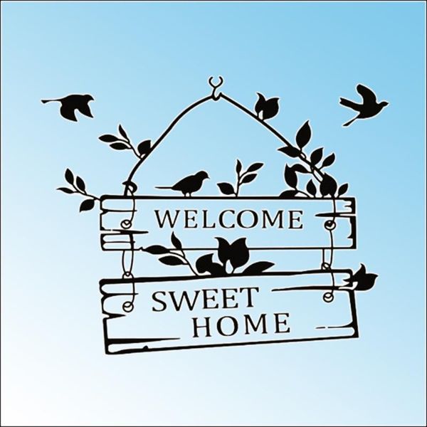 wall stickers welcome home pvc decal removable art decoration mural decals for living room bedroom
wall stickers welcome home pvc decal removable art decoration mural decals for living room bedroom