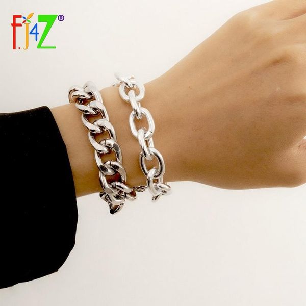link, chain f.j4z 2021 trend bracelets set fashion punk 2 layers cuban + cross bangles women's party jewelry for hand dropship, Black
link, chain f.j4z 2021 trend bracelets set fashion punk 2 layers cuban + cross bangles women's party jewelry for hand dropship, Black
