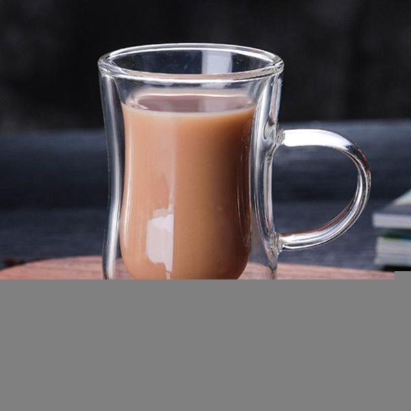 water bottle 80ml european double coffee mug heat-resistant glass cappuccino cup milk juice cafe office with handle-abld
water bottle 80ml european double coffee mug heat-resistant glass cappuccino cup milk juice cafe office with handle-abld