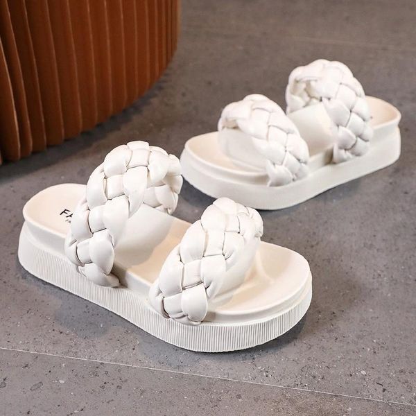 slippers weave platform sandals women thick sole shoes summer leisure open toe zapatos mujer ytmtloy indoor wedges house 2021, Black
slippers weave platform sandals women thick sole shoes summer leisure open toe zapatos mujer ytmtloy indoor wedges house 2021, Black