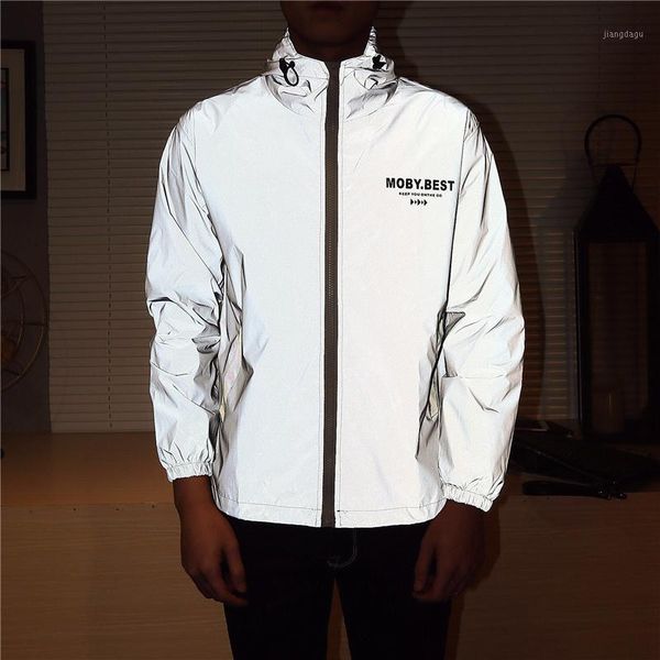 men's jackets men spring full reflective windbreaker jacket male streetwear hip hop printed loose hooded coats fluorescent clothing, Black;brown
men's jackets men spring full reflective windbreaker jacket male streetwear hip hop printed loose hooded coats fluorescent clothing, Black;brown