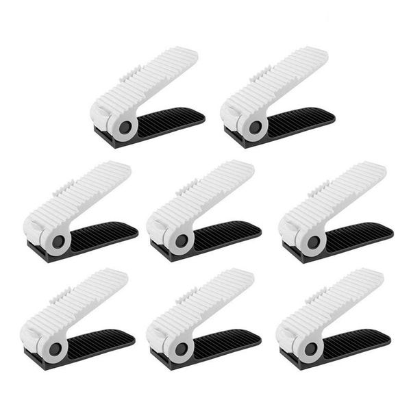 clothing & wardrobe storage adjustable shoe rack space saver holder (8-white)
clothing & wardrobe storage adjustable shoe rack space saver holder (8-white)