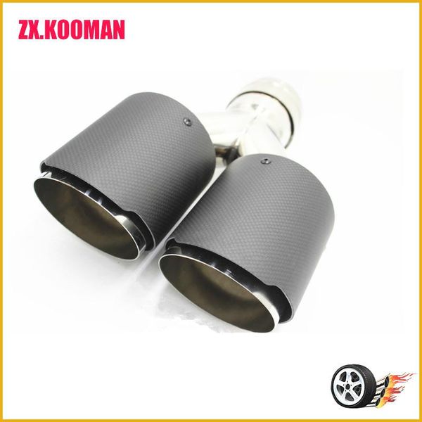 manifold & parts exhaust pipes carbon universal dual end tip auto matte fiber nozzles muffler
manifold & parts exhaust pipes carbon universal dual end tip auto matte fiber nozzles muffler