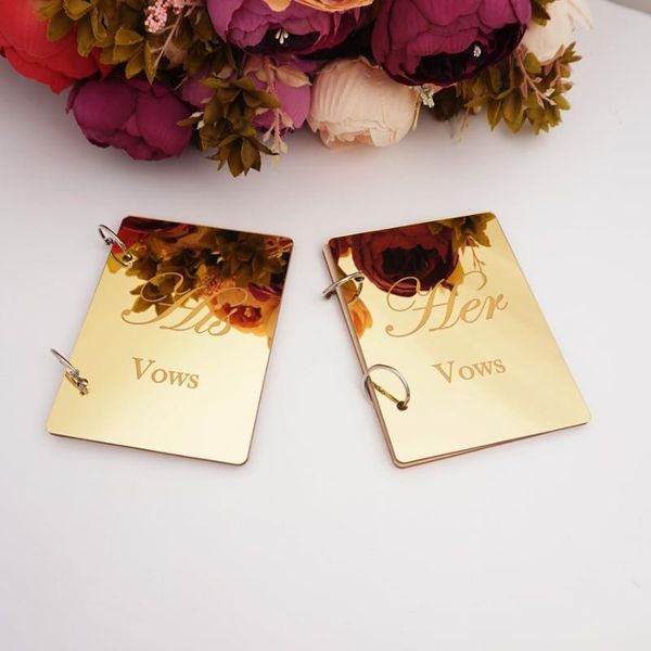 creative his & her vows acrylic mirror cover simple wedding wooden vow book event party decor favors 2pcs/set decoration
creative his & her vows acrylic mirror cover simple wedding wooden vow book event party decor favors 2pcs/set decoration