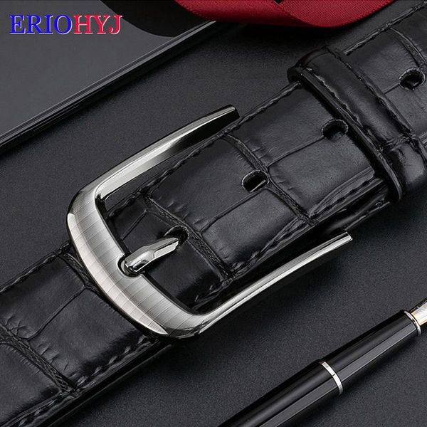 belts fashion men's genuine leather designer belt for man pin buckle with strap business dress male j-39, Black;brown
belts fashion men's genuine leather designer belt for man pin buckle with strap business dress male j-39, Black;brown