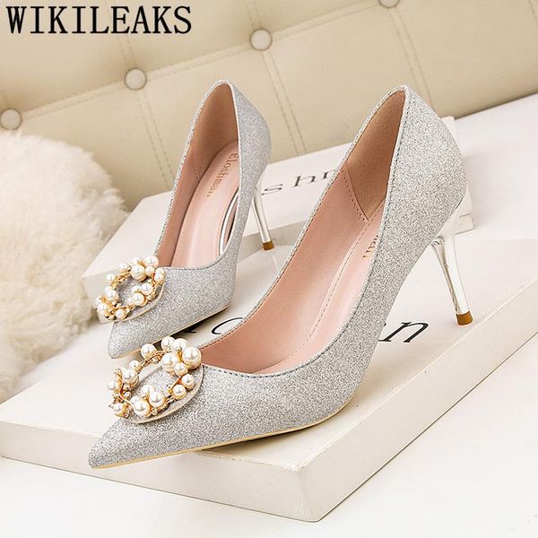 dress shoes ladies high heels glitter fashion stilleto wedding bride gold luxury women designers, Black
dress shoes ladies high heels glitter fashion stilleto wedding bride gold luxury women designers, Black