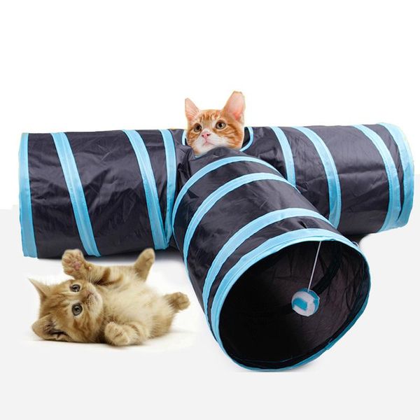 funny pet cat tunnel tube toys for puppy interactive 3 holes tubes balls collapsible crinkle kitty training
funny pet cat tunnel tube toys for puppy interactive 3 holes tubes balls collapsible crinkle kitty training
