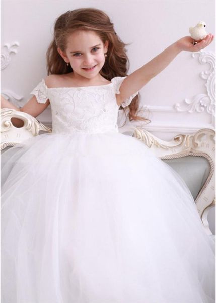 girl's dresses off shoulder ivory lace tulle flower girl dress for wedding beaded first communion girls party gown 1-14y, Red;yellow
girl's dresses off shoulder ivory lace tulle flower girl dress for wedding beaded first communion girls party gown 1-14y, Red;yellow