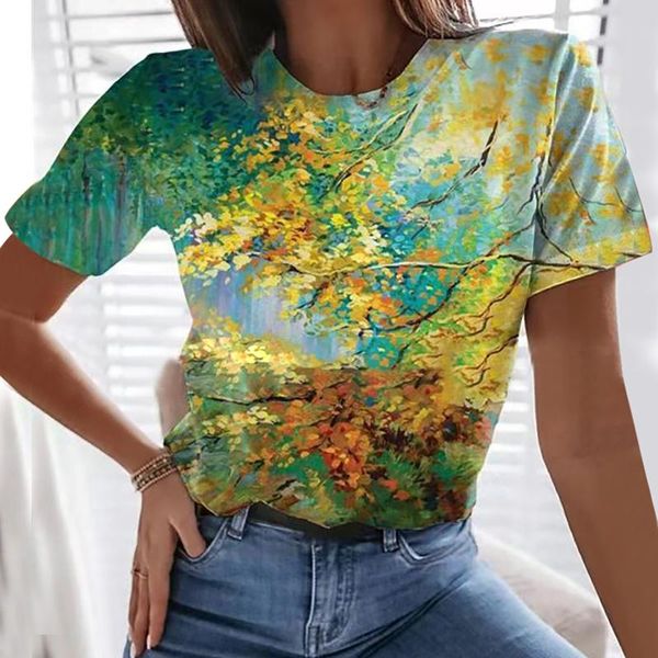 women's t-shirt graphic trend summer o-neck printed short sleeve ladies casual loose tee camisetas de mujer, White
women's t-shirt graphic trend summer o-neck printed short sleeve ladies casual loose tee camisetas de mujer, White