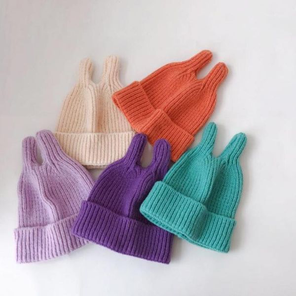 caps & hats autumn winter warm children's woollen cap baby hat long ear knitted boys girls kids knit1, Yellow
caps & hats autumn winter warm children's woollen cap baby hat long ear knitted boys girls kids knit1, Yellow