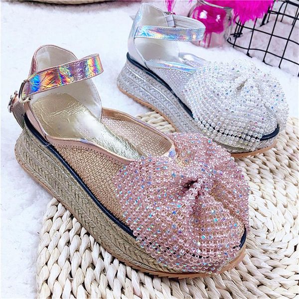 sandals platform shoes 2021 summer lolita bow tie crystal pearl women mesh wedges straw ladies shoe footwear, Black
sandals platform shoes 2021 summer lolita bow tie crystal pearl women mesh wedges straw ladies shoe footwear, Black