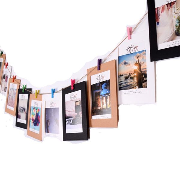 inch retro kraft paper hanging po frame with twine clip combination wall 10 sheets frames
inch retro kraft paper hanging po frame with twine clip combination wall 10 sheets frames