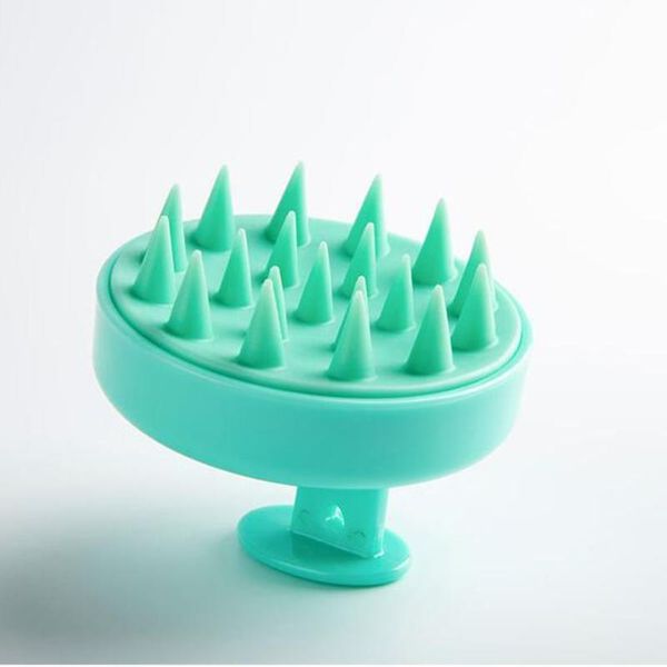hair brushes soft silicone shampoo brush massage cleansing scalp home shower comb slab assistant tools, Silver
hair brushes soft silicone shampoo brush massage cleansing scalp home shower comb slab assistant tools, Silver