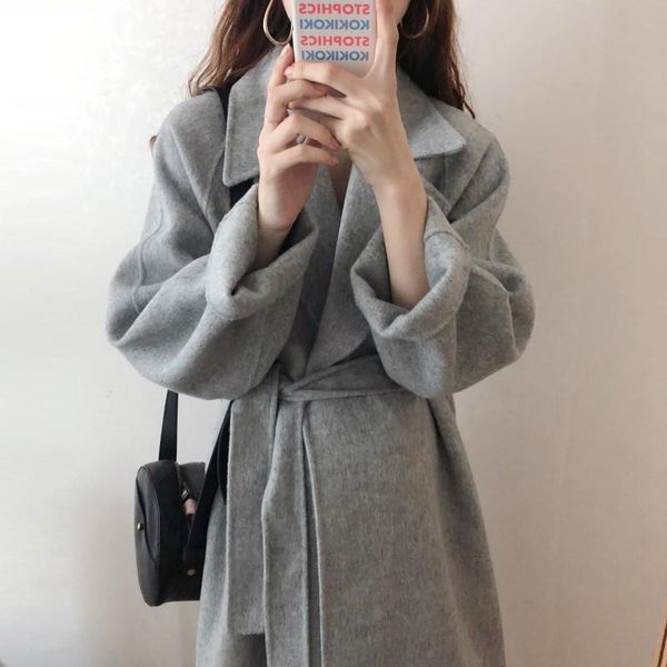 alien kitty elegant 2021 retro style handmade imitate cashmere woolen coat fashion women casual long faux wool women's & blends, Black
alien kitty elegant 2021 retro style handmade imitate cashmere woolen coat fashion women casual long faux wool women's & blends, Black