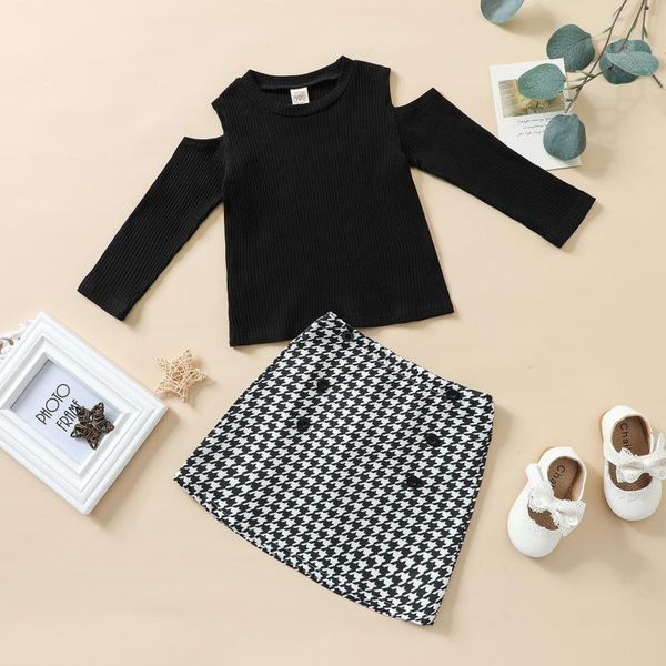 clothing sets infant kids casual outfits set baby cold-shoulder solid color long sleeve round neck pullover t shirt skirt fall spring, White
clothing sets infant kids casual outfits set baby cold-shoulder solid color long sleeve round neck pullover t shirt skirt fall spring, White