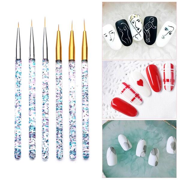 nail art kits 3pcs/set brush 7/9/11/15mm diy line drawing dot pen painting liner thin brushes for decoration
nail art kits 3pcs/set brush 7/9/11/15mm diy line drawing dot pen painting liner thin brushes for decoration