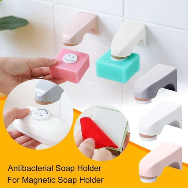 portable 3 colors wall mounted sticking soap dishes storage rack bathroom accessories magnetic holder
portable 3 colors wall mounted sticking soap dishes storage rack bathroom accessories magnetic holder