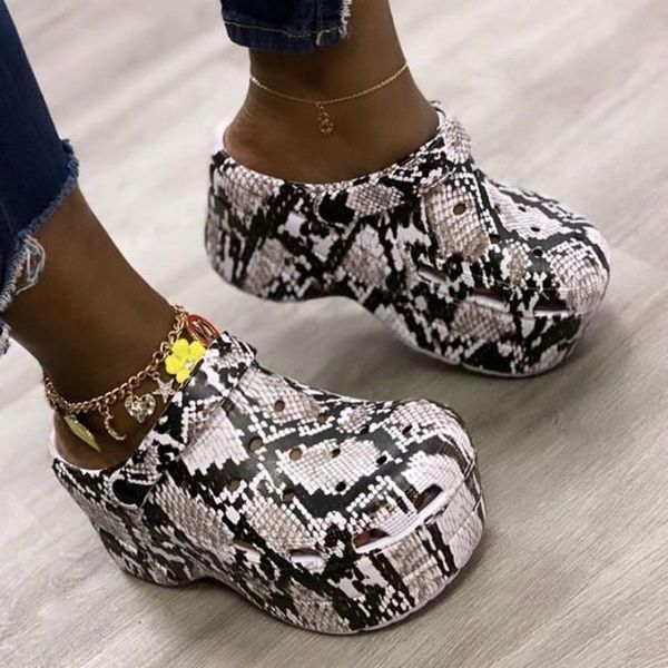 sandals summer high heels women holes hollow out platform garden shoes leopard mixed colors ladies beach slippers female slides vqgo, Black
sandals summer high heels women holes hollow out platform garden shoes leopard mixed colors ladies beach slippers female slides vqgo, Black