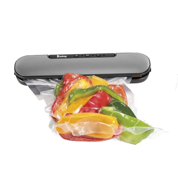 storage bags with 5pcs vacuum portable machine for saver magnets and 5 silver gray