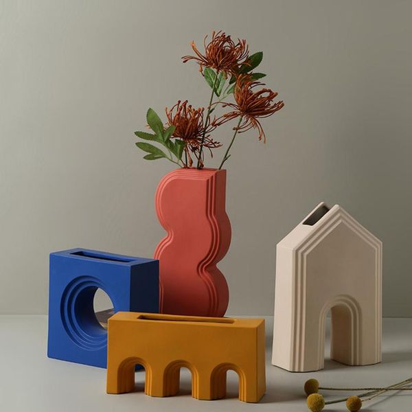 vases nordic modern morandi art vase geometric home decor ornaments villa study office cafebar deskdecoration flower ceramic
vases nordic modern morandi art vase geometric home decor ornaments villa study office cafebar deskdecoration flower ceramic