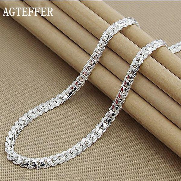 chains agteffer 925 sterling silver 6mm full sideways necklace 18/20/22/24 inch chain for woman men fashion wedding engagement jewelry
chains agteffer 925 sterling silver 6mm full sideways necklace 18/20/22/24 inch chain for woman men fashion wedding engagement jewelry