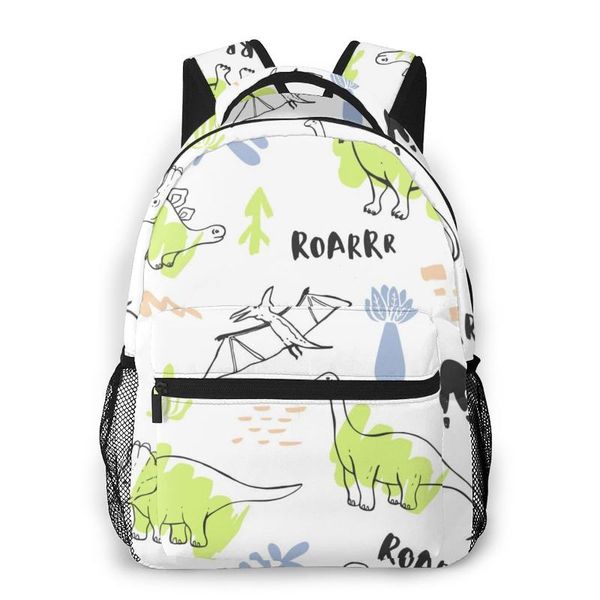 cute green dinosaurs casual daypack travel school bag with pockets for boy student bags
cute green dinosaurs casual daypack travel school bag with pockets for boy student bags