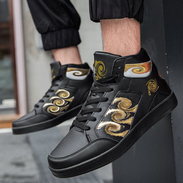 pu leather casual sneakers lace up simplicity men shoes classic comfortable spring autumn outdoors fashion round toe concise 2021 new dh589, Black
pu leather casual sneakers lace up simplicity men shoes classic comfortable spring autumn outdoors fashion round toe concise 2021 new dh589, Black