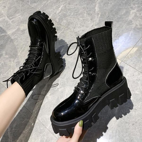boots platform ankle women black punk motorcycles ladies leather thick bottom winter shoes botas de mujer
boots platform ankle women black punk motorcycles ladies leather thick bottom winter shoes botas de mujer